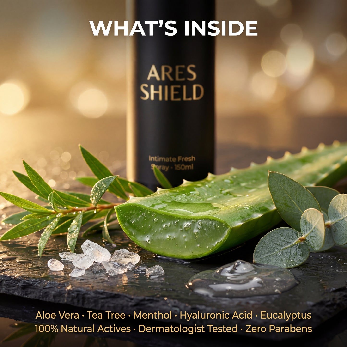 Ares Shield - Intim Frissítő Permet