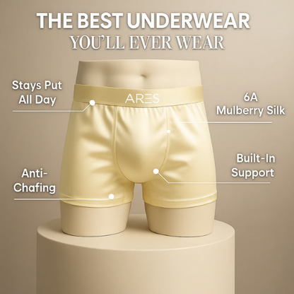 Prémium selyem boxeralsó | Egész napos kényelem